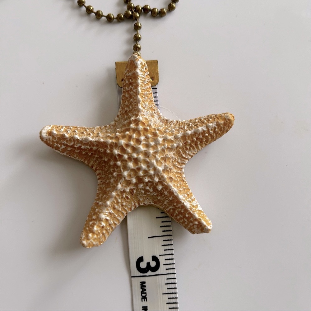 Starfish Ceiling Fan/Light Pull Chain - Picture 4 of 6